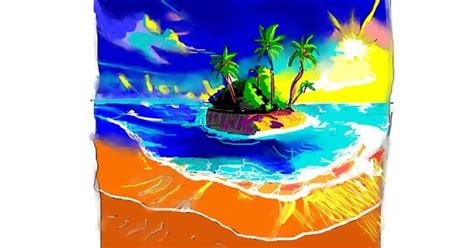 Drawing of Island by Herbert - Drawize Gallery!