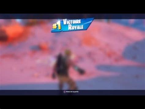 Fortnite Victoire Royale En Solo 25 YouTube