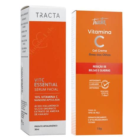 S Rum Facial Vitamina C Essential Tracta Ml Gel Creme Vitamina C