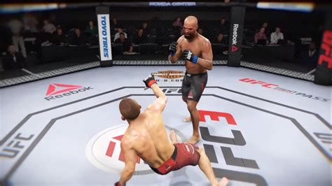 Khabib Vs David Branch EA Sports UFC 3 K1 Rules YouTube