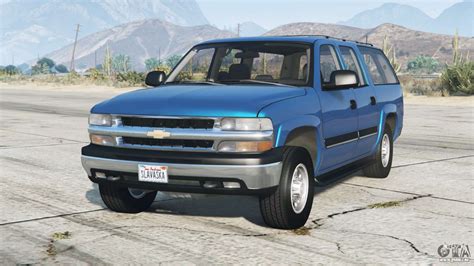 Chevrolet Suburban 2500 GMT800 2002 Pour GTA 5