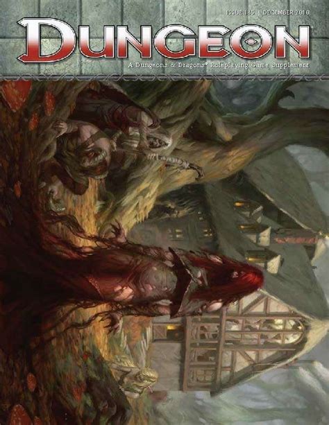 Dungeon 185 4e Wizards Of The Coast Dungeons And Dragons 4e