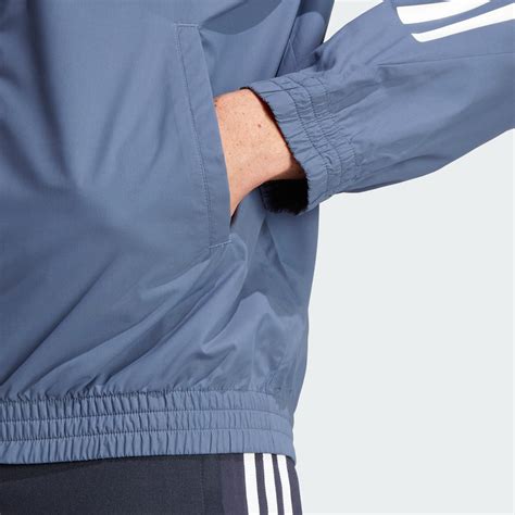 Adidas Future Icons Stripes Woven Track Jacket Blue Adidas Uae