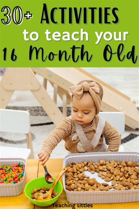 Developmental Activities for 16 Month Olds - Teaching Littles