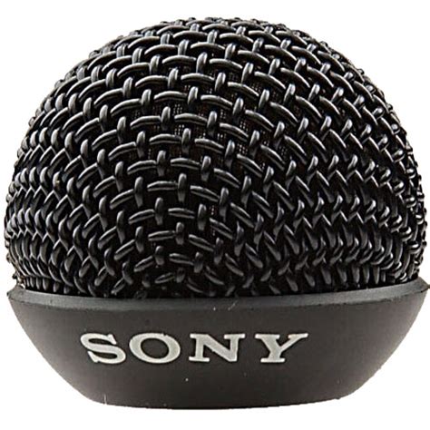 Sony Metal Windscreen For The Sony Ecm 55 Black Adr55b Bandh