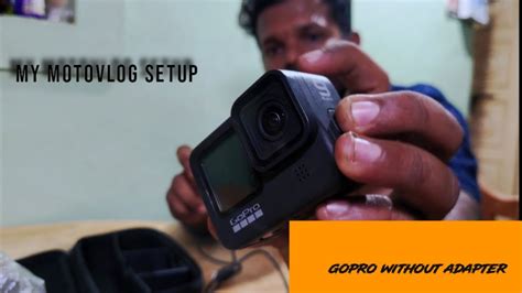 GoPro Setup My Motovlog Setup Gopro Without Adapter YouTube