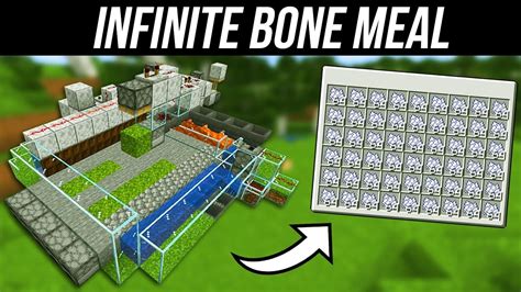 The Best Bone Meal Farm In Minecraft Java Youtube