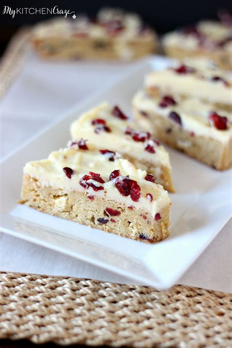 Cranberry Bliss Bars Starbucks Copycat My Kitchen Craze