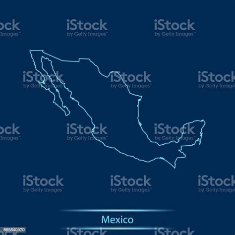 Mexico Map Stock Illustration Download Image Now Cartography