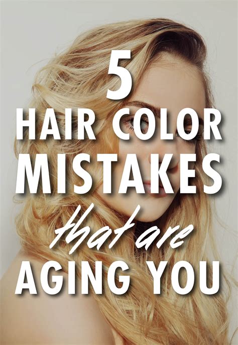 5 Hair Color Mistakes That Are Aging You Covering Gray Hair Gray Hair Highlights Healthy