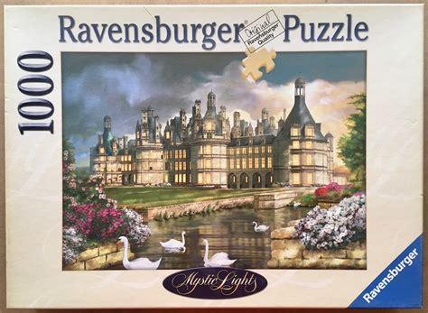 1000 Ravensburger Charming Château de Chambord Rare Puzzles