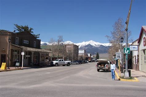 Standing On The Corner In Westcliff Colorado Main Street Flickr