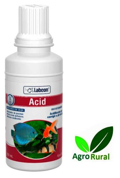 Alcon Labcon Acid 100ml Ph Acidificante P Água Doce Aquarios