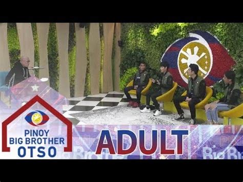 Adult Big 4 Hinarap Ang Mainit Na Tanong Ni Tito Boy Day 82 PBB