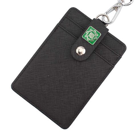 Premium PU ID Card Holder Lanyard ID Card Holders