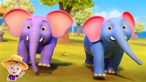 Ek Mota Hathi Jhoom Ke Chala एक मोटा हाथी Nursery Rhymes For Toddlers