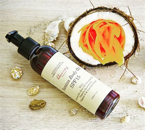 Suntan Oil Organic Suntan Lotion Deep Tan Oil Carrot Suntan | Etsy