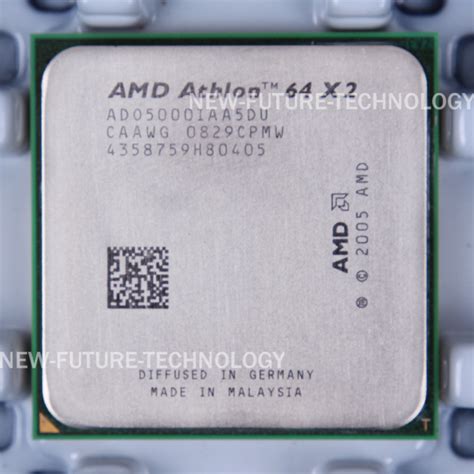 Amd Athlon 64 X2 5000 Ado5000iaa5du Cpu 1000 Mhz Processor 26 Ghz Socket Am2 890552645299 Ebay