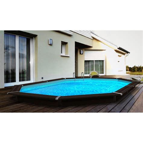 Piscine Parement Composite Octogonale Allong E X M Ed Line Pool