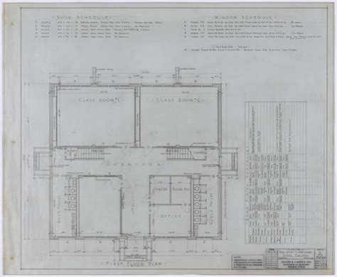 Elementary School Building Floor Plans