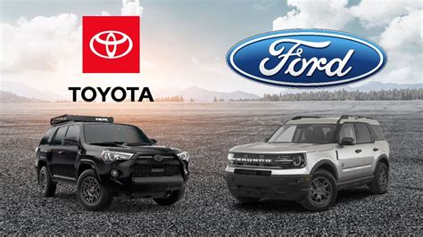 2021 Toyota 4Runner Vs 2021 Ford Bronco YouTube