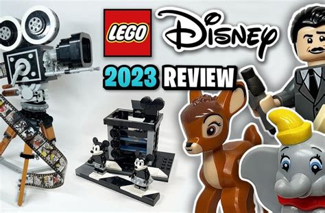 LEGO Disney 100 Walt Disney Tribute Camera (43230) - 2023 EARLY Set ...