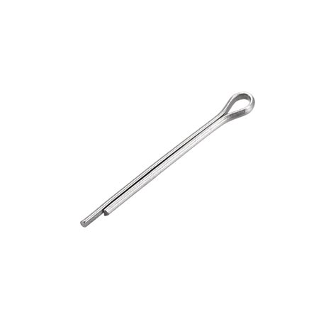 Uxcell Split Cotter Pin 1mm X 12mm 304 Stainless Steel 2 Prongs Silver Tone Fastener Clip Key