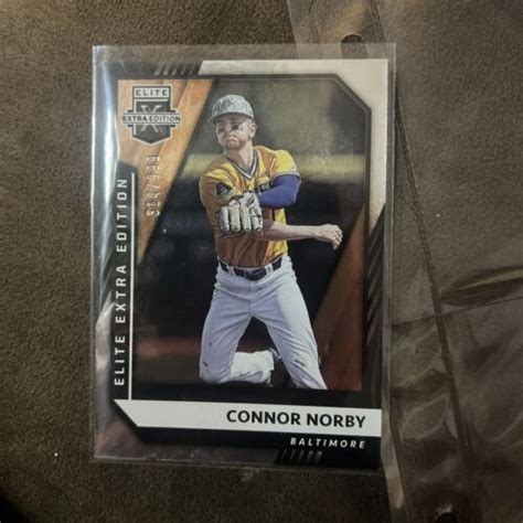 Panini Elite Extra Edition Prime Numbers A Connor Norby