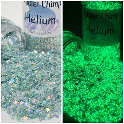 Helium Mixology Glow In The Dark Glitter Glitter Chimp