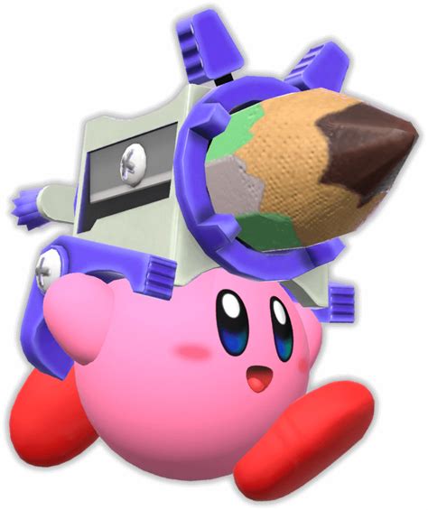 Filekatfl Pencil Drill Kirby Artworkpng Wikirby Its A Wiki About