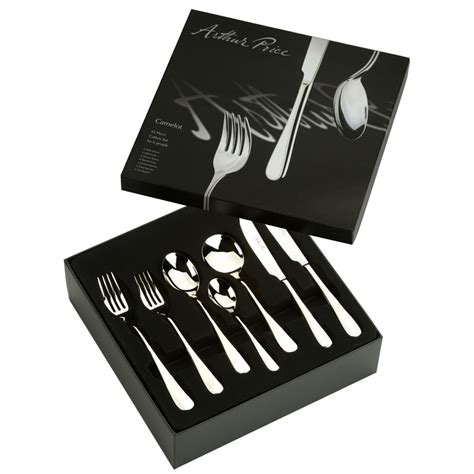 Arthur Price Camelot Stainless Steel 42 Piece Cutlery Set