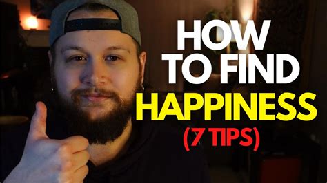 How To Live A Happier Life 7 Tips Youtube