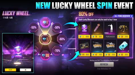 FREE FIRE NEW LUCKY WHEEL EVENT FREE FIRE NEW EVENT FREE ELITE PASS