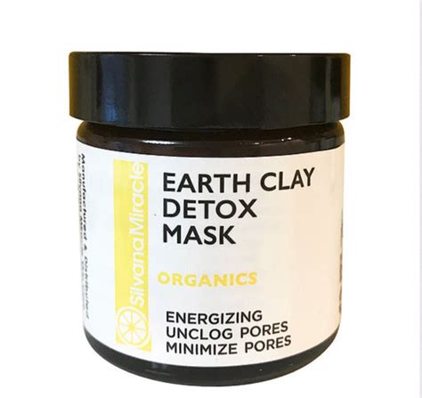 Clay Detox Mask Clears Acnes And Acne Scars Tightens Silvana