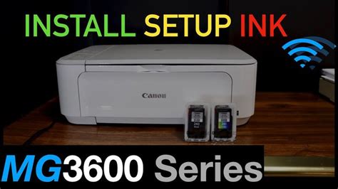 Canon Pixma Mg Setup Ink Cartridge Installation