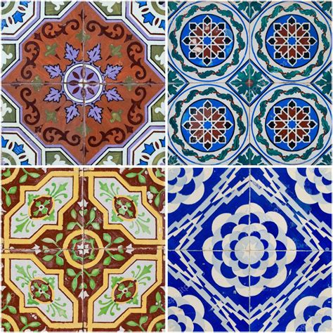 Vintage Ceramic Tiles — Stock Photo © Homydesign 9356255