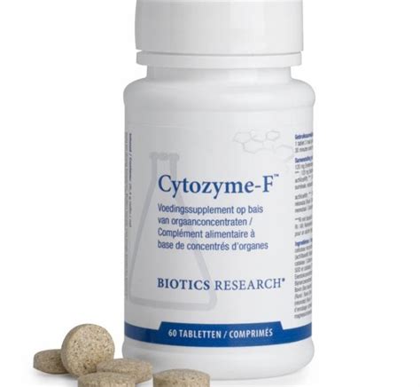 Biotics Research Cytozyme F 60 Tabletten Inner Vitamins Inner Vitamins