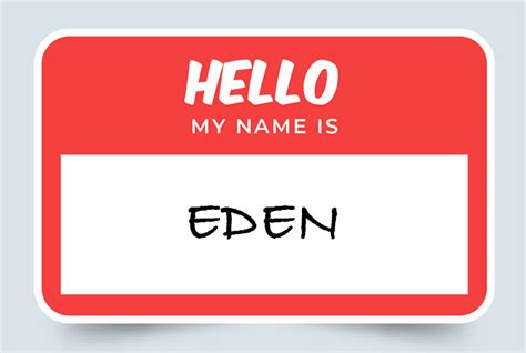 Eden Name Meaning: Origins and Significance