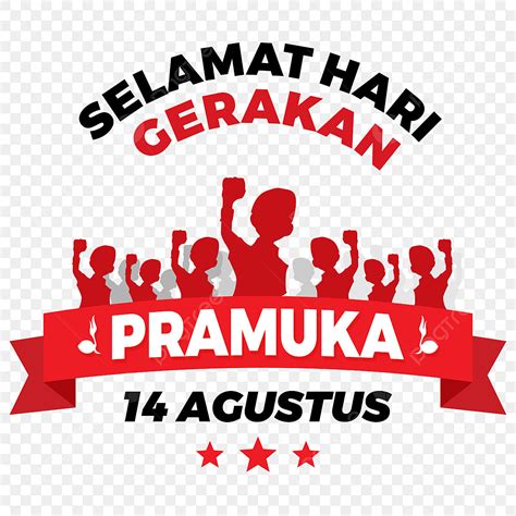 Scout Hari Pramuka Vector Design Images Greeting Of Event August