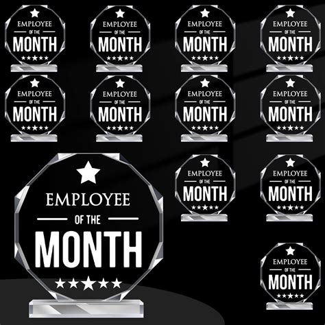 Amazon Roowest Pcs Employee Of The Month Plaque Appreciation