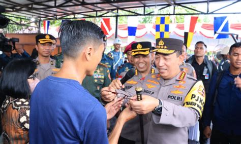 Wujudkan Pemilu Damai Panglima Tni Dan Kapolri Gelar Kegiatan Bhakti