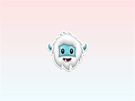 Yeti Emoji by Devin Fountain for Yeti on Dribbble