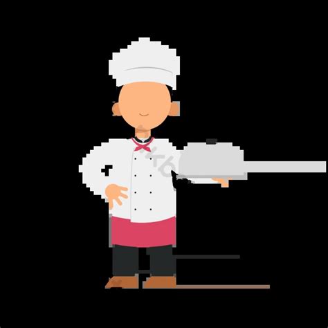 Personaje De Chef Femenino En Diferentes Acciones Ilustración Vectorial