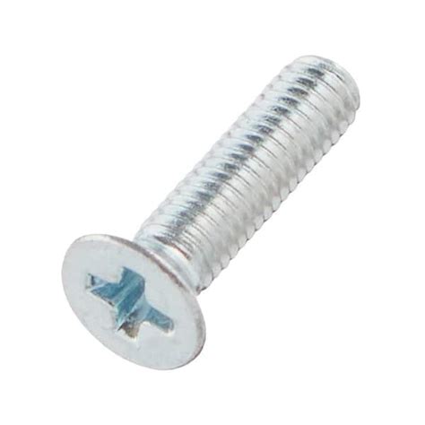 Everbilt M3 0 5x12mm Zinc Flat Head Phillips Drive Machine Screw 2