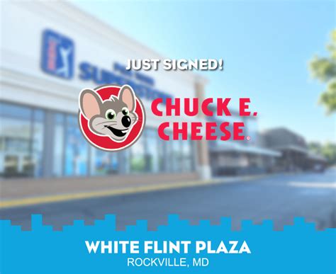 Announcing Chuck E Cheese At White Flint Plaza