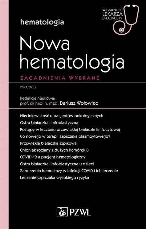 W Gabinecie Lekarza Specjalisty Hematologia Nowa Hematologia