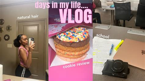 Days In My Life Vlog Taking Vicky To College With Me Cookie Taste