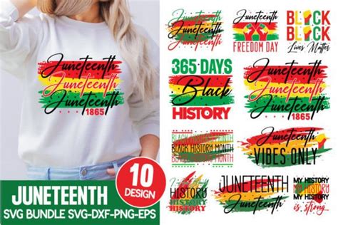 Juneteenth Svg Bundle Black History Mon Graphic By Gatewaydesign