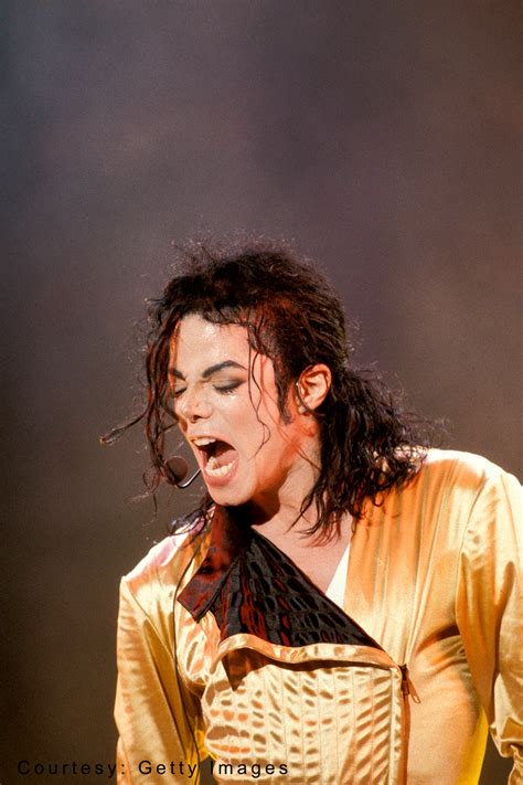 Michael Jackson Performs During Dangerous World Tour Michael Jackson