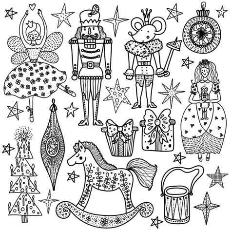 Nutcracker characters Vector Art Stock Images | Depositphotos